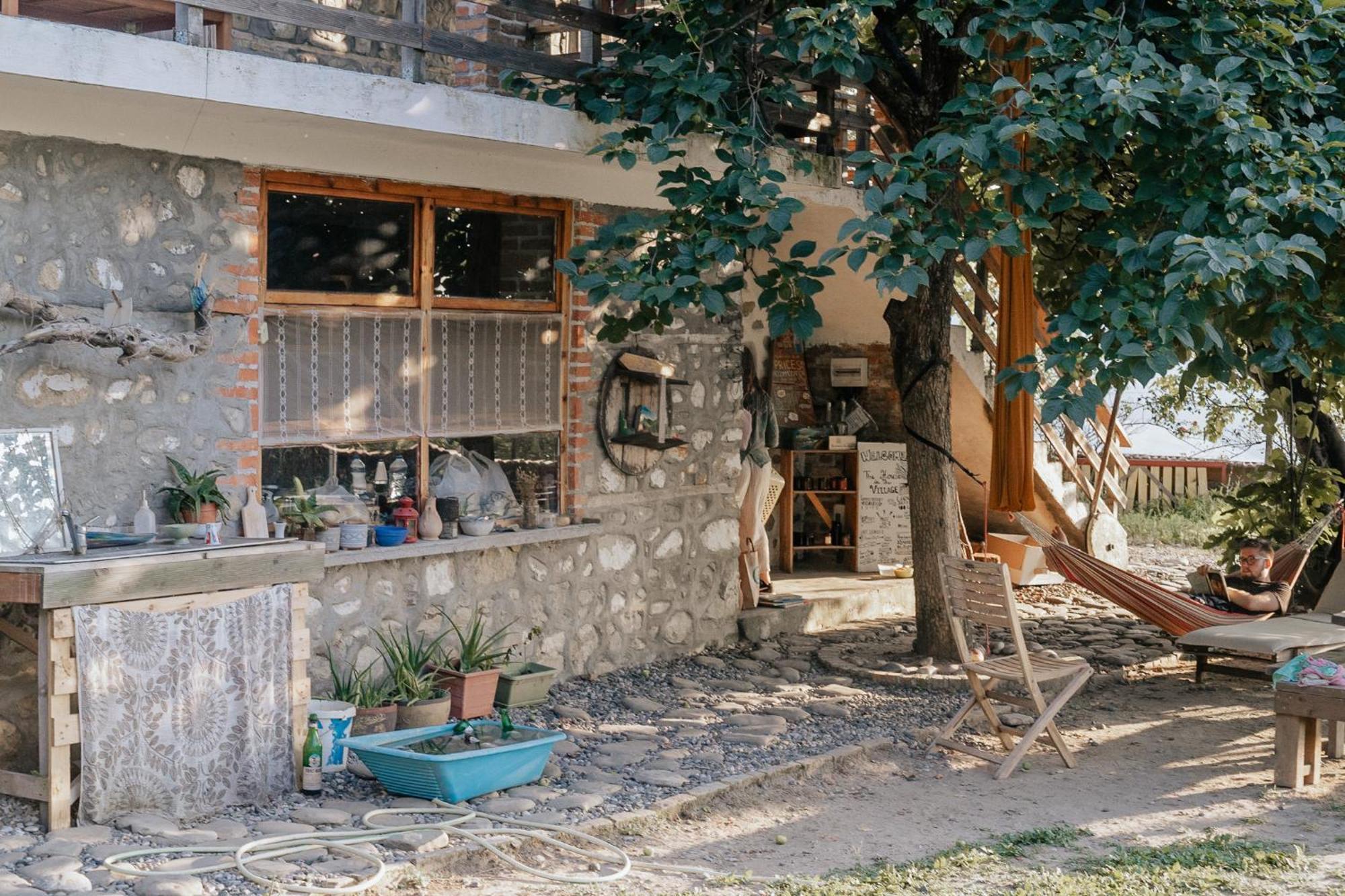 The House In The Village Pellumbas Kültér fotó